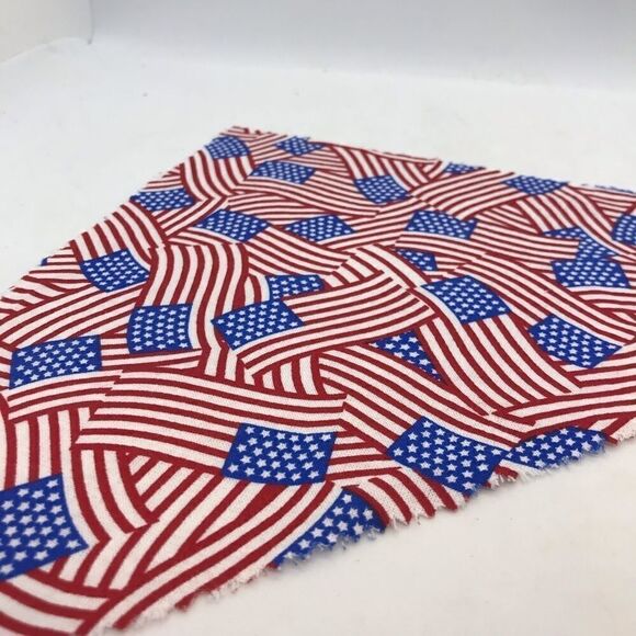 Dog Scarf Patriotic Set Red White Blue Small - Picture 4 of 13